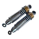 AMORTIGUADOR MOTOMEL CLIPPER 110/GILERA GLA 110 CROMADO (JGO) OEM