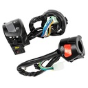 MANILLAR COMPLETO (IZQ + DER) MOTOMEL CLIPPER 110 YAMATO DESCONTINUADO