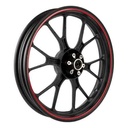 ARO DE LLANTA COMPLETO ALUMINIO DEL. MOTOMEL SIRIUS 150 OEM