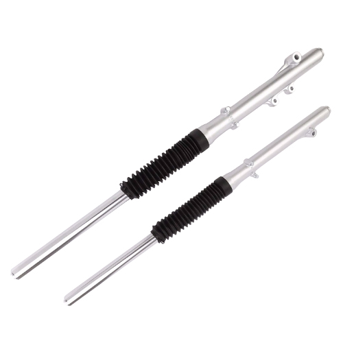 PIERNA DELANTERA COMP. MOTOMEL SKUA 200 VAINA GRIS CLARO (JGO) OEM