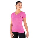 REMERA RUNNING MUJER JASPEADA FUCSIA S YAKKA (4015)