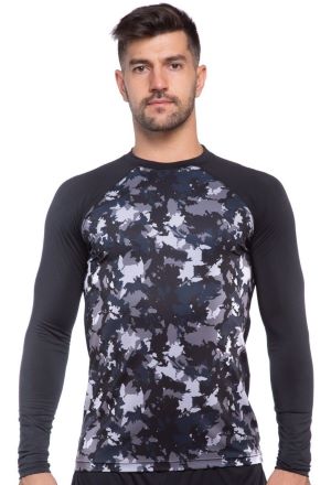 REMERA TERMICA MANGA LARGA SUBLIMADA HOMBRE CAMUFLADA S YAKKA (1014)