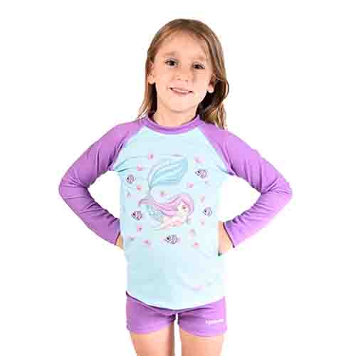 REMERA FILTRO UV NIÑO SIRENA TALLE 1 YAKKA (4005)