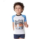 REMERA FILTRO UV NIÑO SURF M/CORTA TALLE 1 YAKKA (4021)