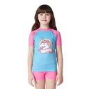 REMERA FILTRO UV NIÑO UNICORNIO M/CORTA TALLE 1 YAKKA (4021)