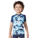 REMERA FILTRO UV NIÑO CAMUFLADO M/CORTA TALLE 1 YAKKA (4021)