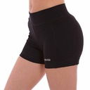 CALZA MINI SHORT MUJER NEGRO TALLE L YAKKA (3004)