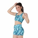 CALZA MINI SHORT MUJER SUBLIMADA FEARLESS TALLE L YAKKA (3006)