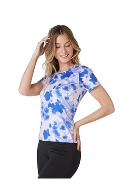 REMERA SUBLIMADA MUJER INFINITY TALLE S YAKKA (4026)