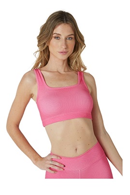 TOP DEPORTIVO FANTASY FUCSIA TALLE S YAKKA (3011)