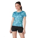 REMERA RUNNING MUJER TAYLOR AQUA TALLE S YAKKA (4028)