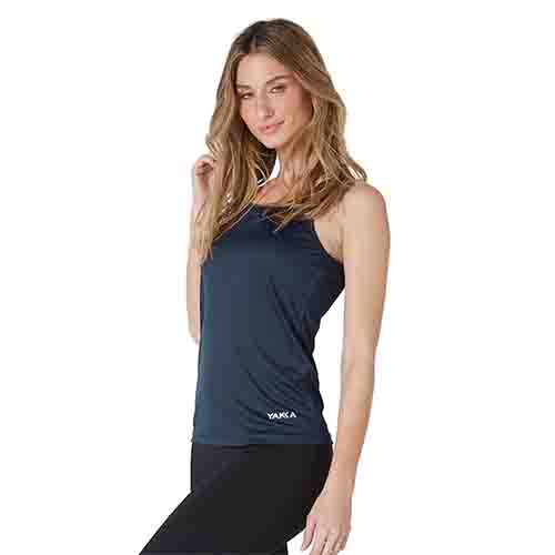 MUSCULOSA DRIFIT MUJER ODISEA PETROLEO TALLE S YAKKA (4000)