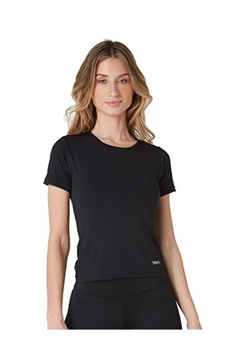 REMERA CLASSIC NEGRA TALLE S YAKKA (4027)