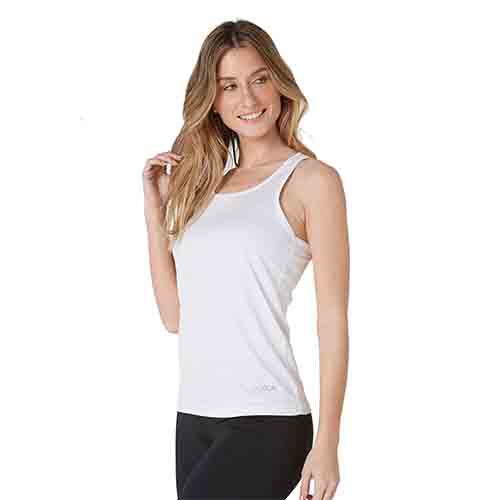 MUSCULOSA DRIFIT MUJER ODISEA BLANCA TALLE S YAKKA (4000)