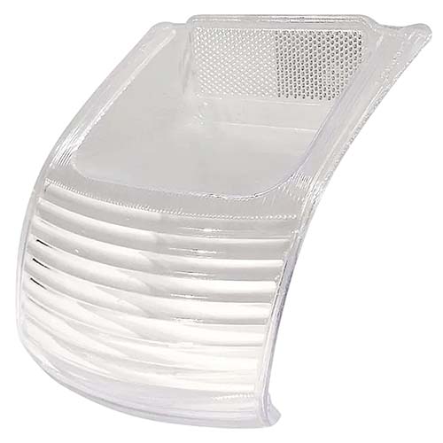 ACRILICO FAROL TRASERO GILERA SMASH (CRISTAL) PLASTICA VC (434)