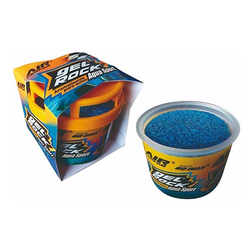 AIR PERFUM GEL ROCK AQUA 80gr SILISUR
