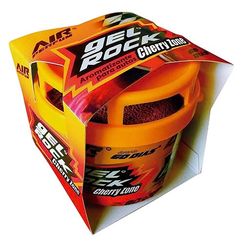 AIR PERFUM GEL ROCK CHERRY 80gr SILISUR