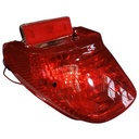 FAROL TRASERO ZANELLA RX 150/ HONDA CG 150 TITAN 2000/ BETA 150/ OTRAS ROJO PLASTICA VC (758)