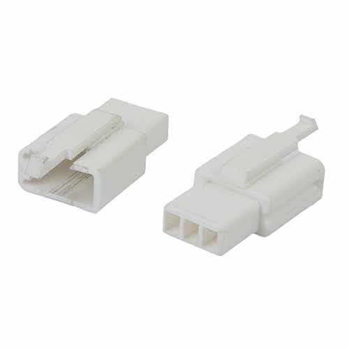 FICHA HEMBRA 3 TERMINALES PLASTICA VC (774)