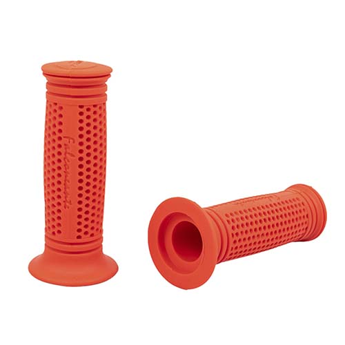 PUÑO 3401 SCOOTER/HONDA BIZ RUBBER GRIP LARGO 115mm ROJO MDA