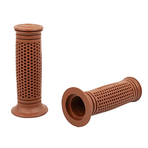 PUÑO 3406 SCOOTER/HONDA BIZ RUBBER GRIP LARGO 115mm MARRON MDA