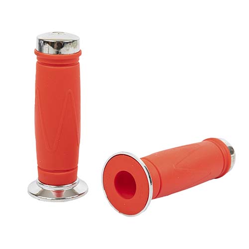 PUÑO 4301 STYLER CLASSIC RUBBER GRIP LARGO 120mm ROJO MDA
