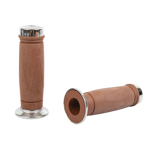 PUÑO 4306 STYLER CLASSIC RUBBER GRIP LARGO 120mm MARRON MDA