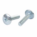 TORNILLO M6X25 PLATEADO P/PLASTICOS CABEZA Ø 16mm X UNIDAD PLASTICA VC (T004A)