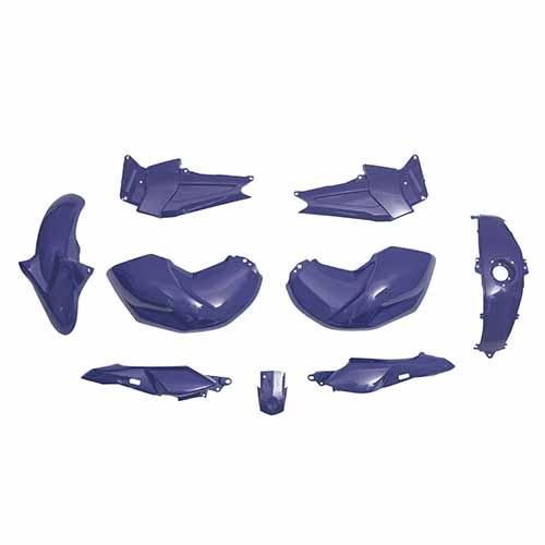 KIT CARENADO FZ 16 AZUL 9 PZAS. PLASTICA VC (1052A)