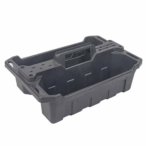BANDEJA PORTA ELEMENTOS LIMPIEZA MULTIUSO NEGRO 49x35x18 PLASTICA VC (1121)