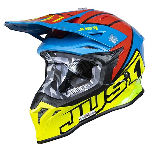 CASCO JUST1 J39 THRUSTER FLUOR YELLOW/RED/BLUE S