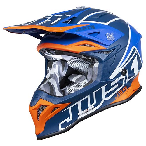 CASCO JUST1 J39 THRUSTER WHITE FLUOR ORANGE/BLUE XS