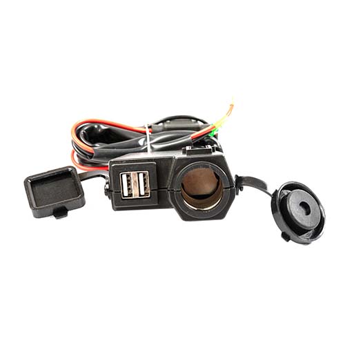 TOMA CORRIENTE 12V + USB SPEKTOR (SPK003AD)