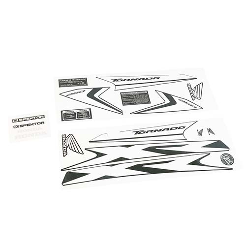CALCO HONDA XR 250 TORNADO '18 BLANCA KIT SPEKTOR (SPK803B)