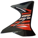 CACHA TANQUE YAMAHA XTZ 125 NEGRO LADO DERECHO MTC