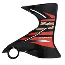 CACHA TANQUE YAMAHA XTZ 125 NEGRO LADO DERECHO MTC