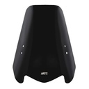 PARABRISA UNIVERSAL ENDURO ADVENTURE (NEGRO) CON SOPORTES 3MM MTC (NAC)