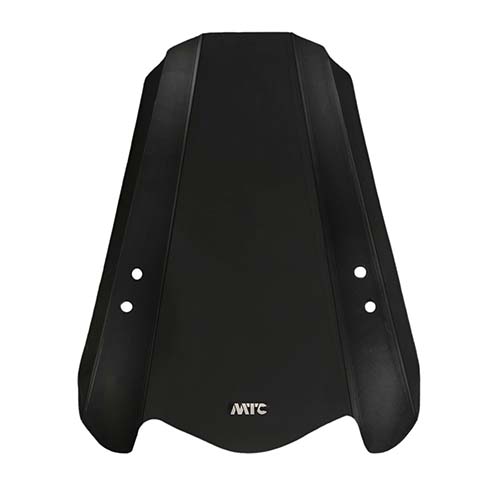 PARABRISA UNIVERSAL ENDURO ADVENTURE EVO RECTO (NEGRO) CON SOPORTES 3MM MTC (NAC)