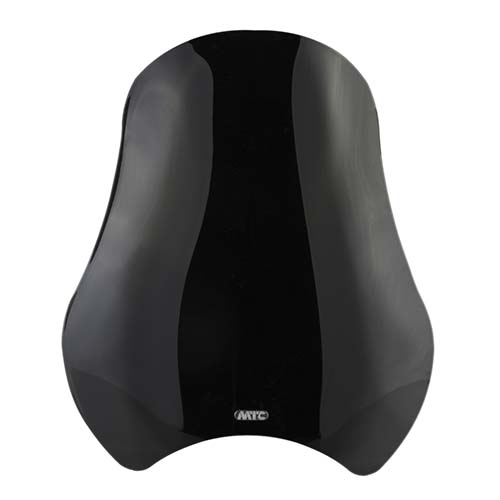 PARABRISA UNIVERSAL ROUTE (NEGRO) CON 4 SOPORTES 3MM MTC (NAC)
