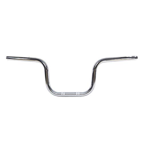 MANUBIO ECO. TURBOMAX REPLICA HONDA TITAN CG 150 ESD C/ORIFICIOS P/ MANILLARES DIAM. 7/8 ESP. 1.6mm CROMADO ECO MDA (T1045)