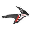 CACHA TANQUE HONDA XR190L ROJA LADO DERECHO MTC