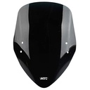 PARABRISA BAJAJ ROUSER NS200 (NEGRO) CON SOPORTES 3MM MTC (NAC)