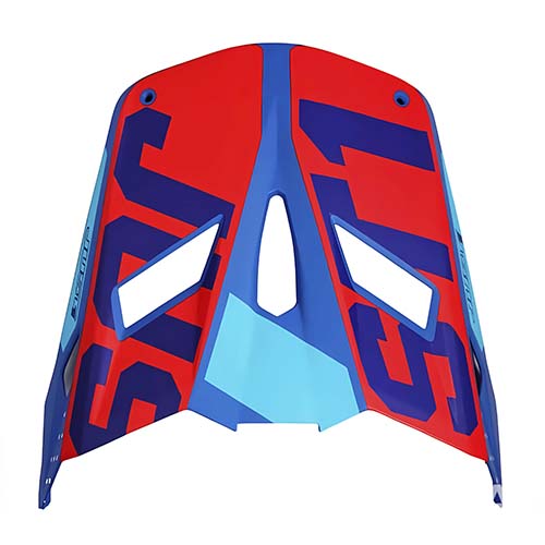 VISERA J22F FIBRA DE VIDRIO FALCON ORANGE/BLUE MATT JUST1