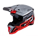 CASCO J40 MISSION RED/GREY MATT XXL JUST1