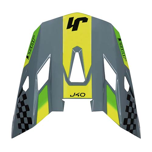 VISERA J40 SIXTIES YELLOW/BLACK/GREY GLOSS JUST1