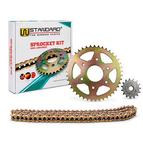 KIT TRANSMISION BAJAJ DOMINAR 400 / KTM DUKE 390 (42/15) 520HO-118L C/ORING DOR. STD