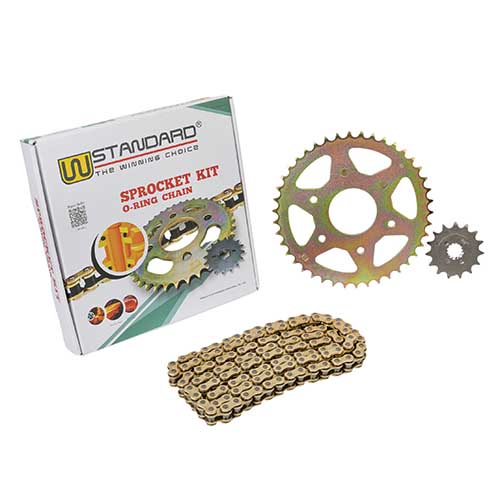 KIT TRANSMISION BAJAJ DOMINAR 400 / KTM DUKE 390 (42/15) 520HO-118L C/ORING DOR. STD