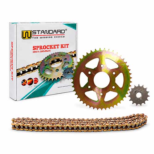KIT TRANSMISION BAJAJ DOMINAR 400 / KTM DUKE 390 (46/14) 520HO-118L  C/ORING DOR. STD