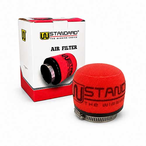 FILTRO DE AIRE COMPETICIÓN CON RESORTE 43X55 mm STD
