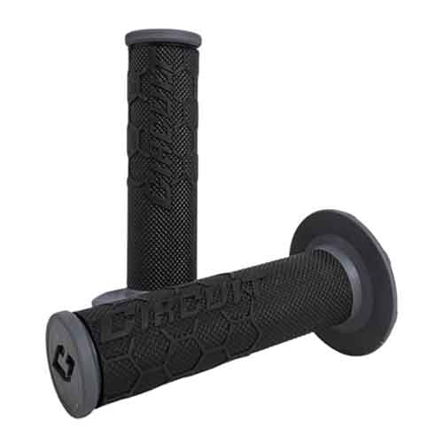 PUÑO UNIVERSAL KIRA LOCK-ON NEGRO/GRIS C/ADAPTADORES  (JGO) CIRCUIT MA016-2B1